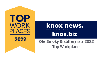 Knoxville News Sentinel Names Ole Smoky Distillery a Winner of The Greater Knoxville Area Top Workplaces 2022 Award