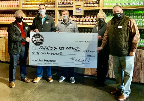 Ole Smoky Distillery Donates $35,000 to ‘Friends of the Smokies’