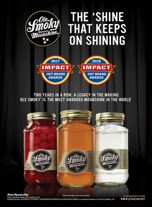 OLE SMOKY RECEIVES 2018 'HOT BRAND' AWARD