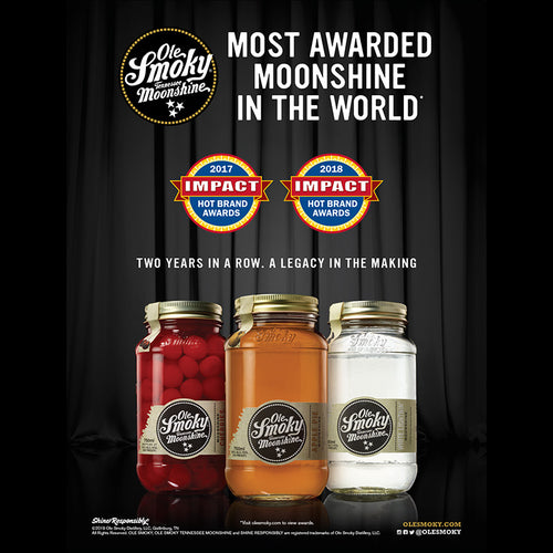 OLE SMOKY DISTILLERY RECEIVES 2018 “HOT BRAND” AWARD