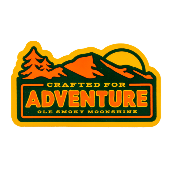 CRAFTED FOR ADVENTURE DECAL