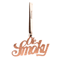 COPPER HAMMERED ORNAMENT