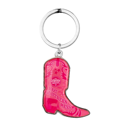 PINK BOOT KEYCHAIN