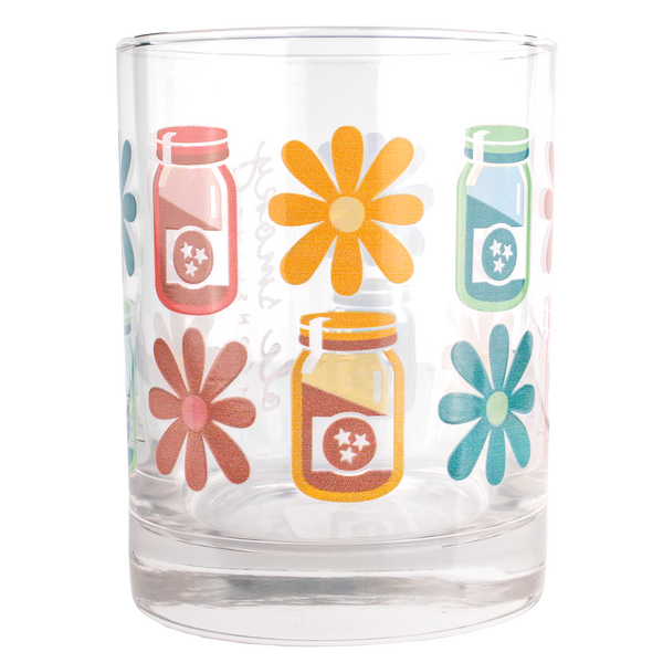 BOOZE AND BLOOMS ROCKS GLASS, view 2