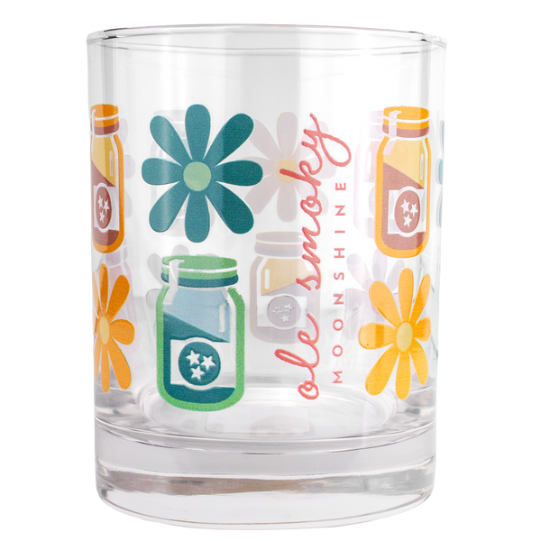 BOOZE AND BLOOMS ROCKS GLASS, view 1