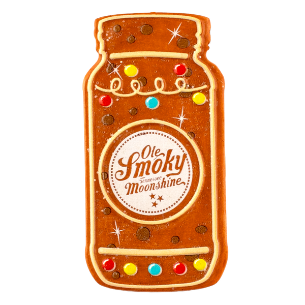 GINGERBREAD JAR W/LIGHTS Magnet, view 1