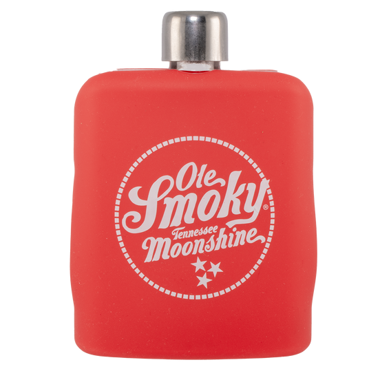 HIPSTER SILICONE FLASK - RED