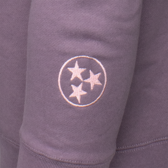 ARCH CREWNECK - PLUM view 2