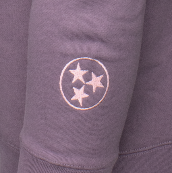 ARCH CREWNECK - PLUM, view 2