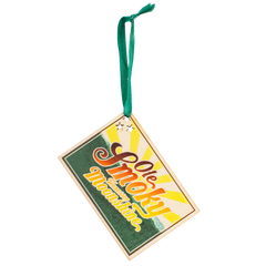 WOODEN POSTCARD ORNAMENT