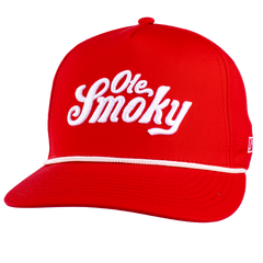LOGO SNAPBACK HAT - RED/WHITE