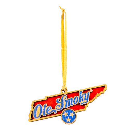 TN SHAPE WOODEN ORNAMENT