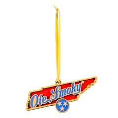 TN SHAPE WOODEN ORNAMENT