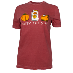 HAPPY FALL Y'ALL TEE