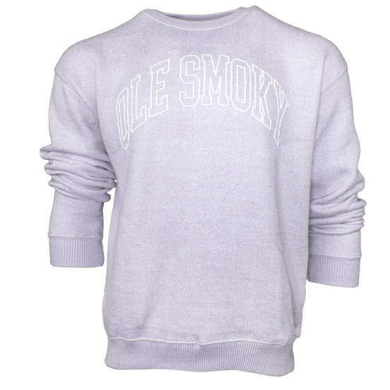 ARCH TEXT CREWNECK - LILAC