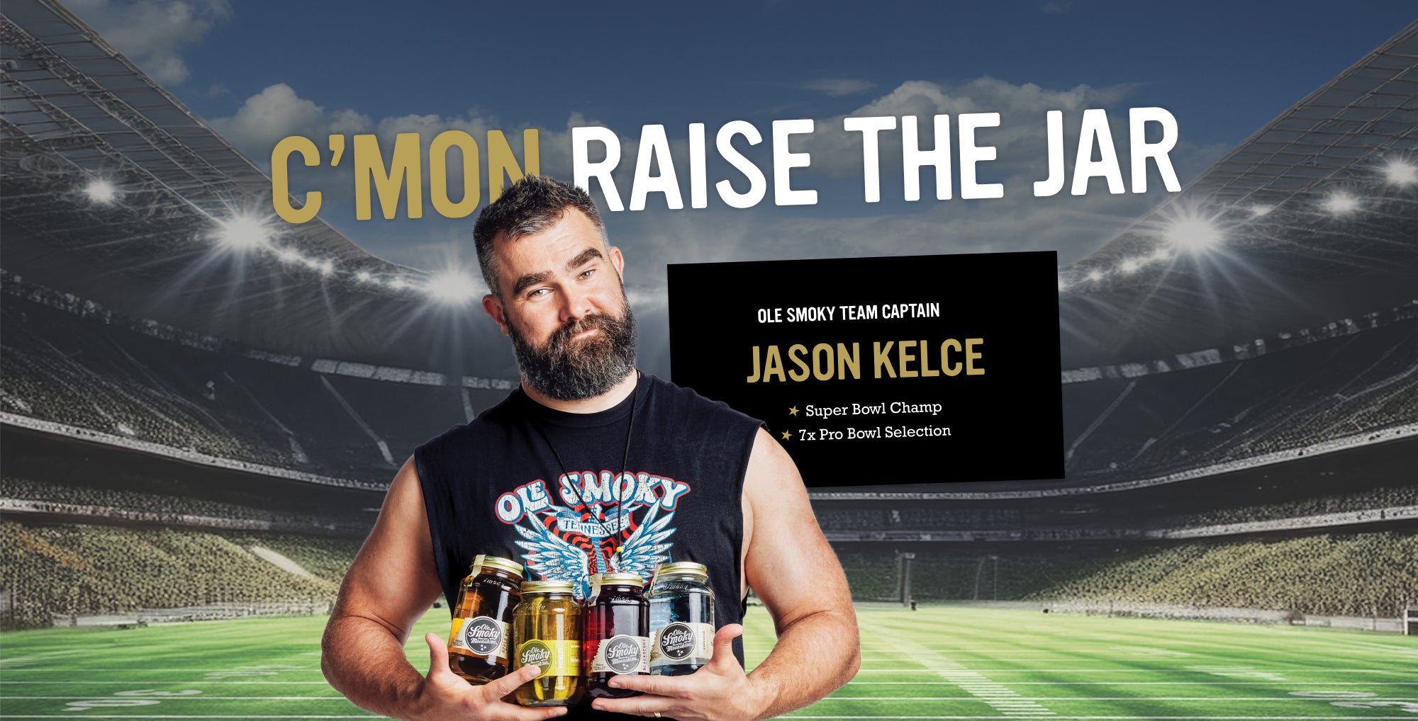 MEET OUR NEW TEAM CAPTAIN, JASON KELCE