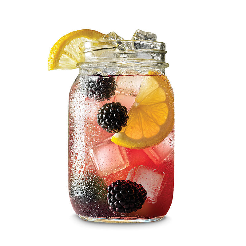 Blackberry Moonshine & Lemonade