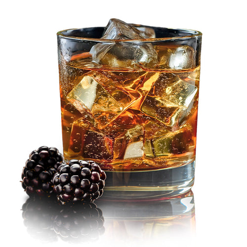 Blackberry Whiskey & Soda