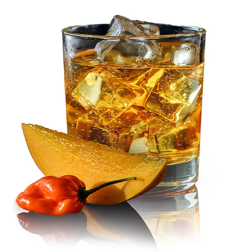 Mango Habanero Whiskey & Soda