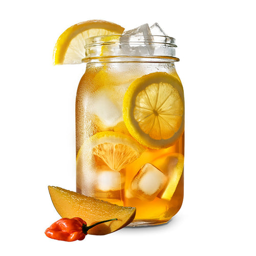Mango Habanero Whiskey & Lemonade