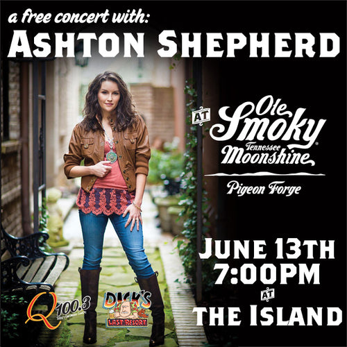 CHECK OUT PHOTOS HERE FROM ASHTON SHEPHERD SHOW ON JUNE 13TH! 