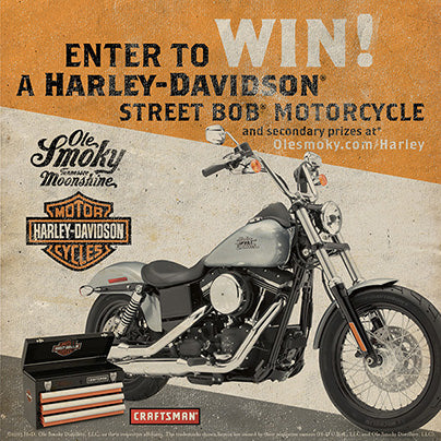 Enter to Win a Harley-Davidson Street Bob® Motorcycle and More!