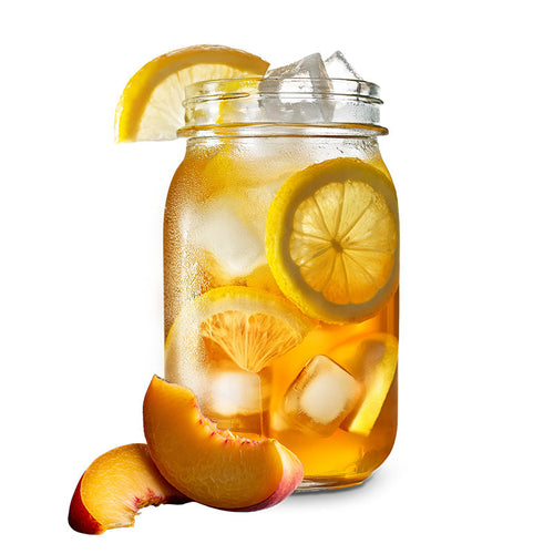 Peach Whiskey & Lemonade