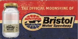 OLE SMOKY SERVIN’ UP SHINE AT THE BRISTOL MOTOR SPEEDWAY 