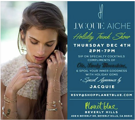 Ole Smoky Shine N Seven at Jacquie Aiche's Holiday Trunk Show!