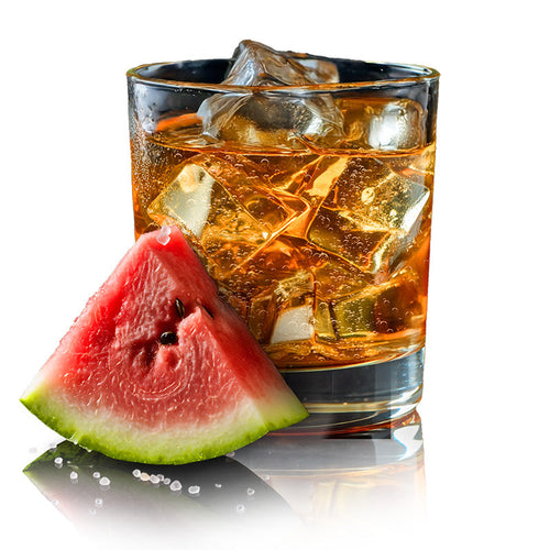 Salty Watermelon Whiskey Soda