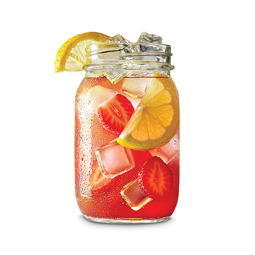 Strawberry Moonshine & Lemonade