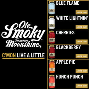 OLE SMOKY TENNESSEE MOONSHINE IS NOW AVAILABLE ONLINE 