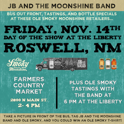 JB AND THE MOONSHINE BAND HIT ROSWELL, NM! 