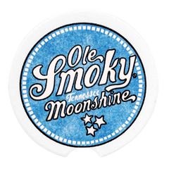 CAR MOONSHINE LOGO COASTER - BLUE