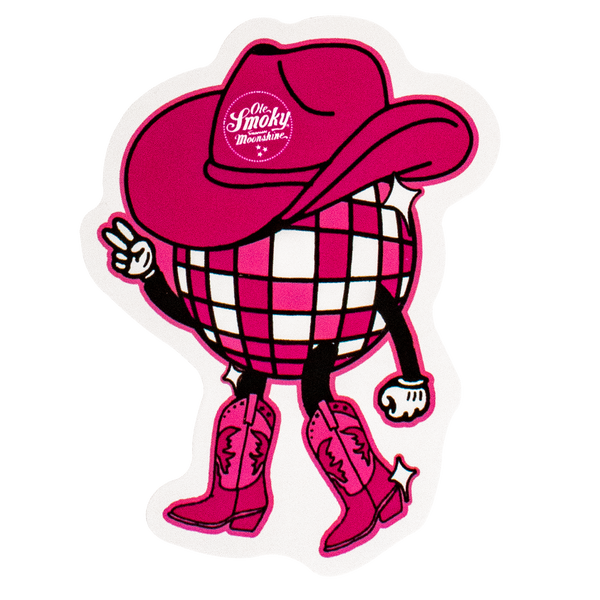 DISCO COWGIRL DECAL