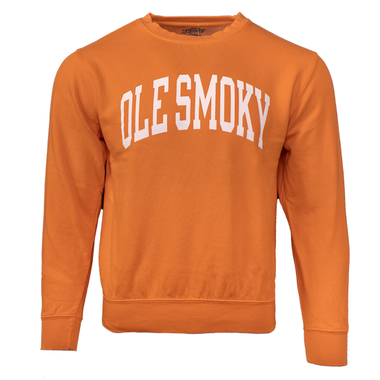 ARCH TEXT CREWNECK - TN ORANGE