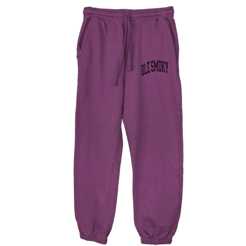 ARCH TEXT JOGGERS - GARNET