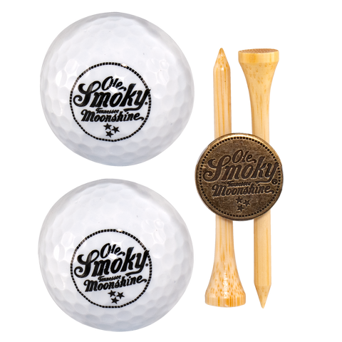 GOLF BALL AND TEE SET