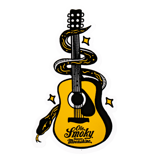 GUITAR SNAKE DECAL