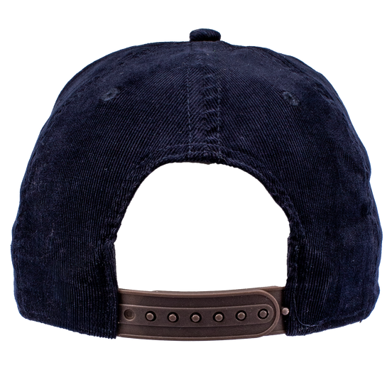 JOR CORDUROY HAT - NAVY/BROWN - 2