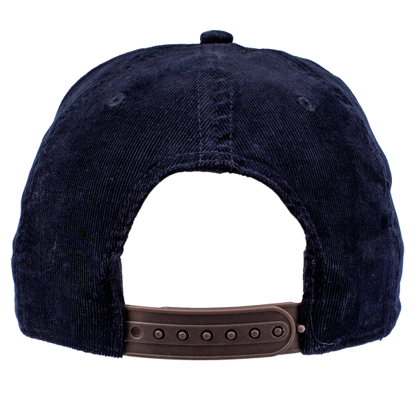 JOR CORDUROY HAT - NAVY/BROWN 2 of 2