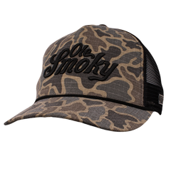 MESHBACK HAT - DARK DUCK CAMO