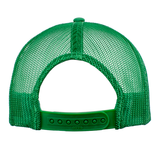 SCRIPT FOAM TRUCKER HAT - KELLY view 2