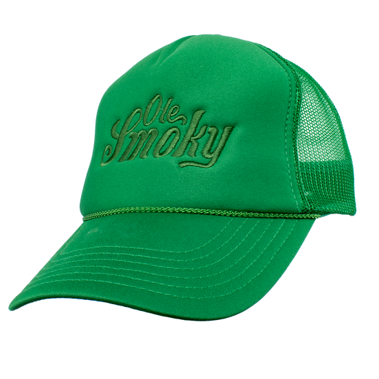 SCRIPT FOAM TRUCKER HAT - KELLY view 1