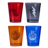 4 PACK FLAVOR ICONS SHOT GLASS SET