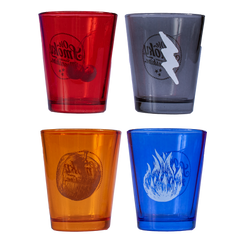 4 PACK FLAVOR ICONS SHOT GLASS SET