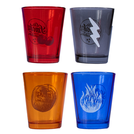 4 PACK FLAVOR ICONS SHOT GLASS SET - 1