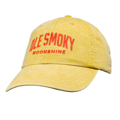 ARCH TEXT DAD HAT - MUSTARD