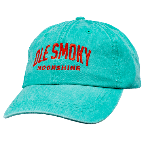 ARCH TEXT DAD HAT - SEAFOAM