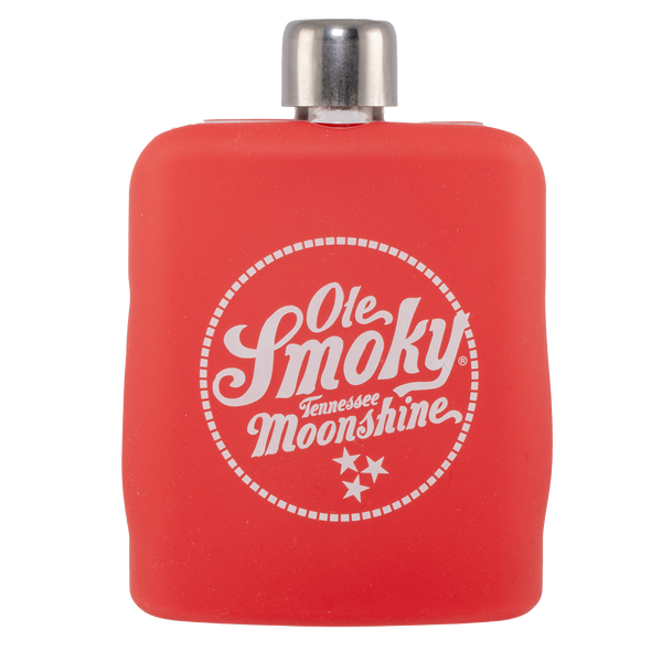 HIPSTER SILICONE FLASK - RED